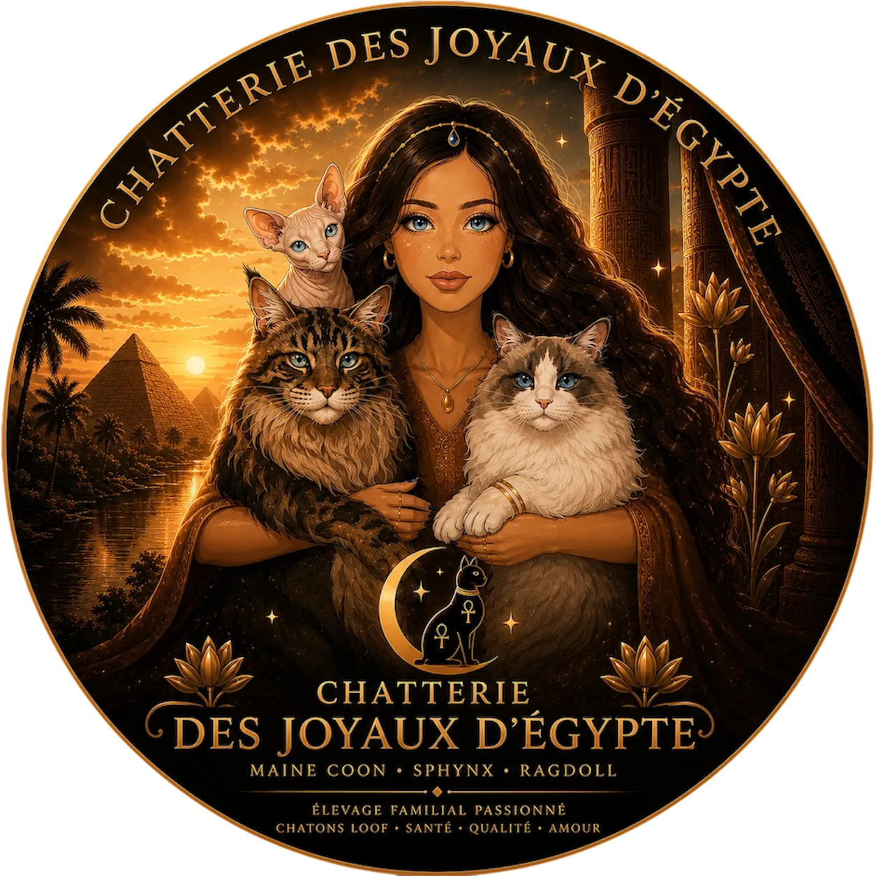 CHATTERIE DES JOYAUX  D'ÉGYPTE